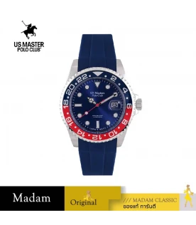 นาฬิกา US MASTER NEW YORK  USM-ED10-BU-BU ABRAHAM ED10 44 MM,BLUE / BLUE