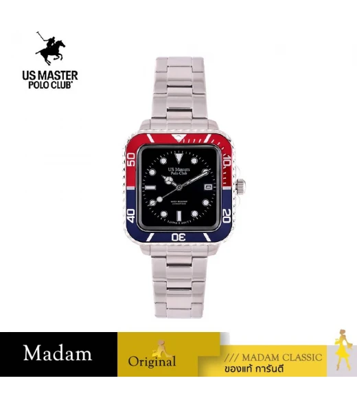 นาฬิกา US MASTER NEW YORK  USM-ED11-RDB-BK TIMES SQUARE ED11 39 MM,RED BLUE / BLACK
