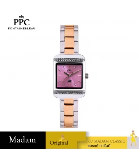 นาฬิกา PPC FONTAINEBLEAU PPC-EF06-SRG-PK DORÉE EF06 20.5 MM,SILVER ROSEGOLD / PINK