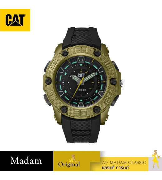 นาฬิกา CATERPILLAR LU.130.23.123 CAT P10 49 MM,BLACK / GREEN นาฬิกา CATERPILLAR LU.130.23.123 CAT P10 49 MM,BLACK / GREEN