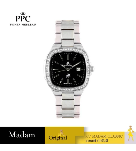 นาฬิกา PPC FONTAINEBLEAU  PPC-EF15-BK DORÉE EF15 BLACK 30 MM,BLACK