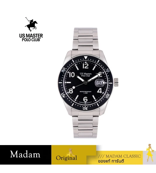 นาฬิกา US MASTER NEW YORK USM-EF11-BK ABRAHAM EF11 42 MM,BLACK	