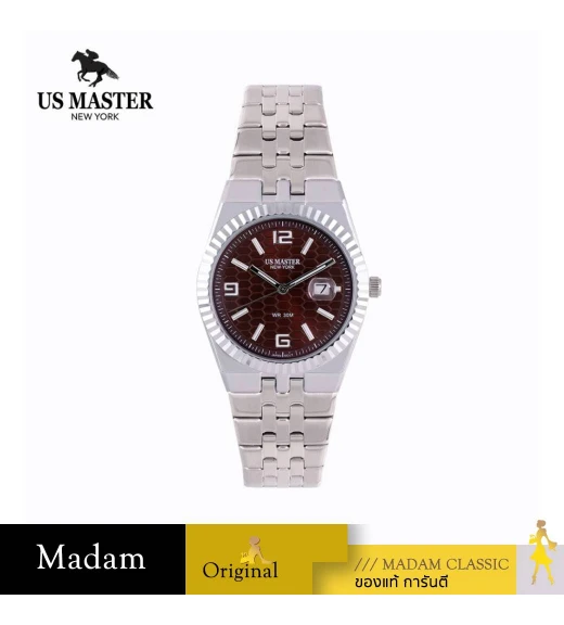 นาฬิกา US MASTERS POLO CLUB USM-EG05-BR MANHATTAN EG05 BROWN 40 MM,BROWN	
