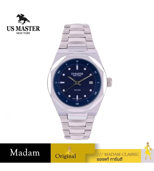 นาฬิกา US MASTERS POLO CLUB USM-EG09-BU ABRAHAM EG09 BLUE 40 MM,BLUE	