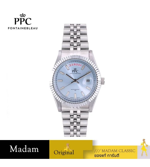 นาฬิกา PPC FONTAINEBLEAU PPC-EC15R-LBU LE BRETON EC15R LIGHT BLUE 34.5 MM,LIGHT BLUE	 นาฬิกา PPC FONTAINEBLEAU PPC-EC15R-LBU LE BRETON EC15R LIGHT BLUE 34.5 MM,LIGHT BLUE