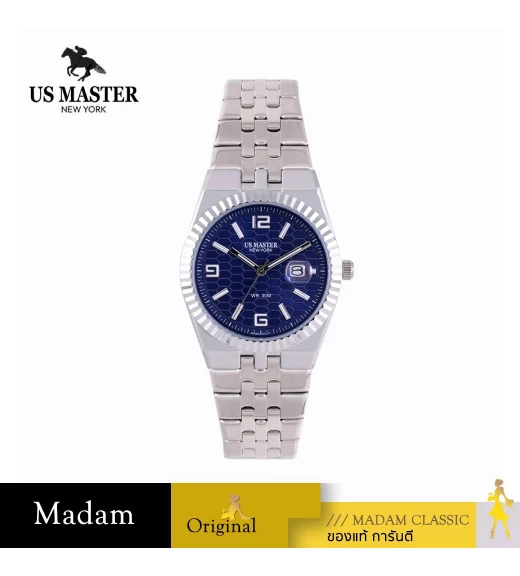 นาฬิกา US MASTERS POLO CLUB USM-EG05-BU MANHATTAN EG05 BLUE 40 MM,BLUE	