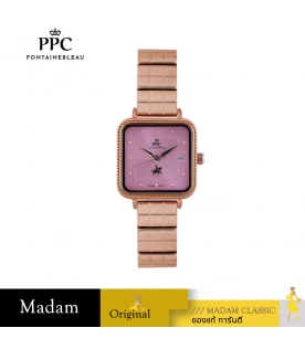 นาฬิกา PPC FONTAINEBLEAU PPC-EF21-RG-PK DORÉE EF21 24 MM,ROSEGOLD / PINK	