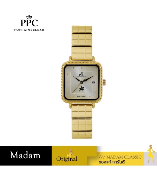 นาฬิกา PPC FONTAINEBLEAU PPC-EF21-GD DORÉE EF21 24 MM,GOLD นาฬิกา PPC FONTAINEBLEAU PPC-EF21-GD DORÉE EF21 24 MM,GOLD
