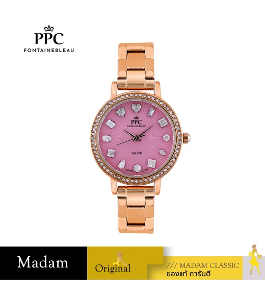 นาฬิกา PPC FONTAINEBLEAU PPC-EF05-RG-PK ÉTOILE EF05 30 MM,ROSEGOLD / PINK	