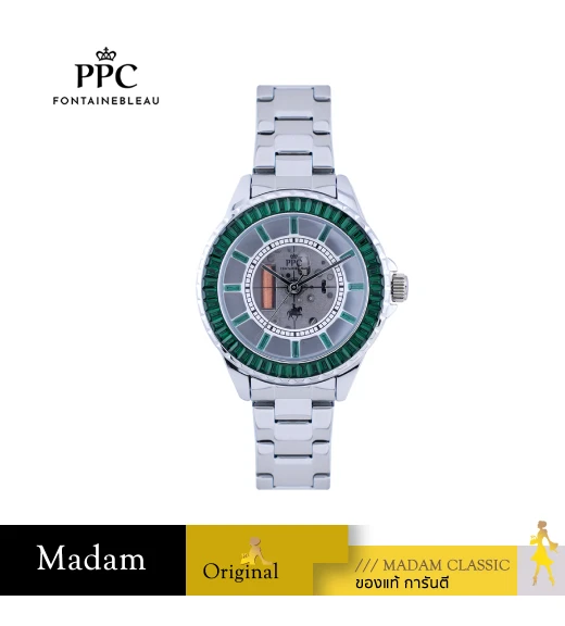 นาฬิกา PPC FONTAINEBLEAU PPC-EF18-GN LER BRETON EF18 36 MM,GREEN	