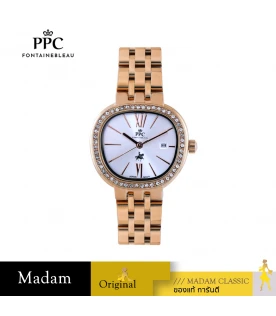 นาฬิกา PPC FONTAINEBLEAU PPC-EG06-RG-WE CANNES EG06 29 MM,ROSEGOLD / WHITE	