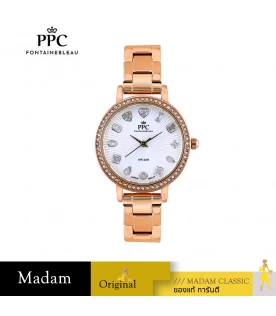นาฬิกา PPC FONTAINEBLEAU PPC-EF05-RG-WE ÉTOILE EF05 30 MM,ROSEGOLD / WHITE	