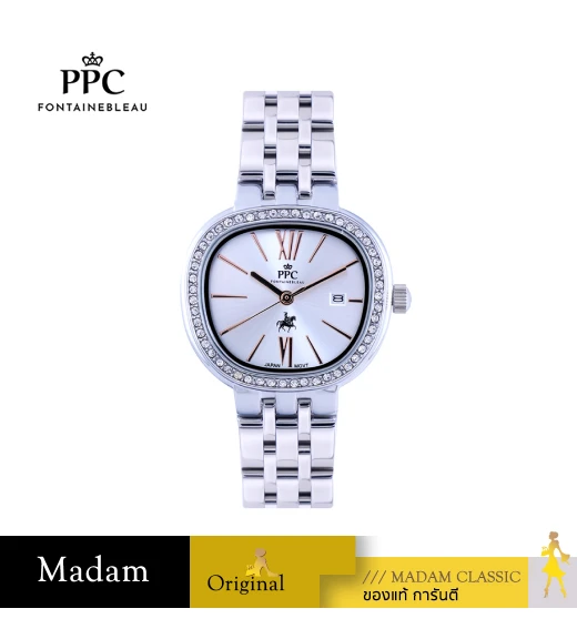 นาฬิกา PPC FONTAINEBLEAU PPC-EG06-WE CANNES EG06 29 MM,WHITE นาฬิกา PPC FONTAINEBLEAU PPC-EG06-WE CANNES EG06 29 MM,WHITE