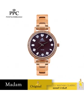 นาฬิกา PPC FONTAINEBLEAU PPC-EF05-RG-BR ÉTOILE EF05 30 MM,ROSEGOLD / BROWN	