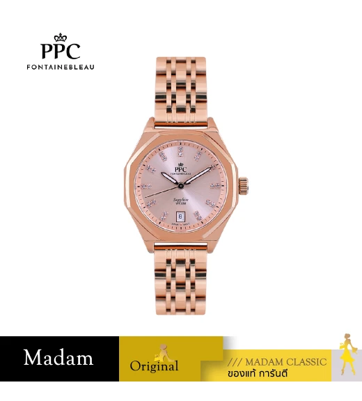 นาฬิกา PPC FONTAINEBLEAU PPC-EG10-RG PHILIP EG10 35 MM,ROSEGOLD นาฬิกา PPC FONTAINEBLEAU PPC-EG10-RG PHILIP EG10 35 MM,ROSEGOLD
