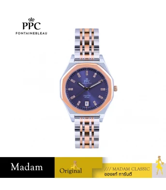 นาฬิกา PPC FONTAINEBLEAU PPC-EG10-SRG-VLT PHILIP EG10 35 MM,SILVER ROSEGOLD / VIOLET	