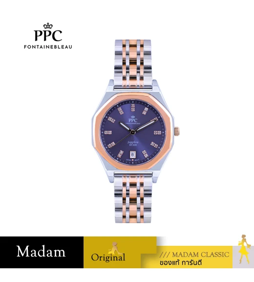 นาฬิกา PPC FONTAINEBLEAU PPC-EG10-SRG-VLT PHILIP EG10 35 MM,SILVER ROSEGOLD / VIOLET นาฬิกา PPC FONTAINEBLEAU PPC-EG10-SRG-VLT PHILIP EG10 35 MM,SILVER ROSEGOLD / VIOLET