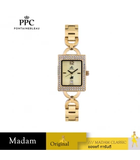 นาฬิกา PPC FONTAINEBLEAU PPC-EF04-GD DORÉE EF04  23 MM,GOLD	