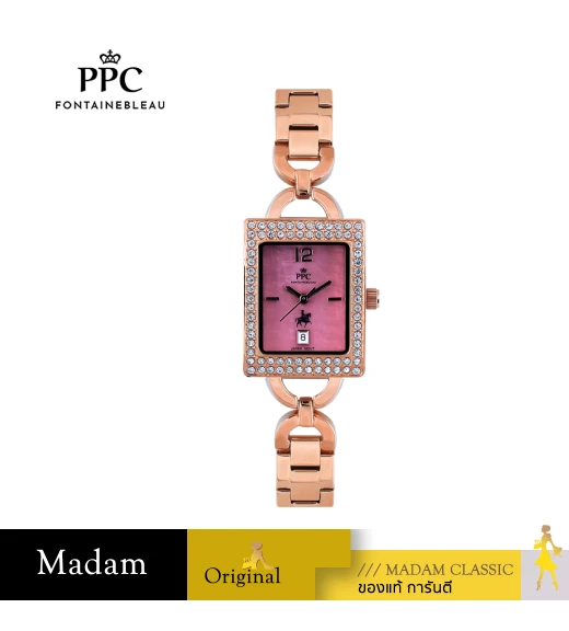 นาฬิกา PPC FONTAINEBLEAU PPC-EF04-RG-PK DORÉE EF04 23 MM,ROSEGOLD / PINK นาฬิกา PPC FONTAINEBLEAU PPC-EF04-RG-PK DORÉE EF04 23 MM,ROSEGOLD / PINK