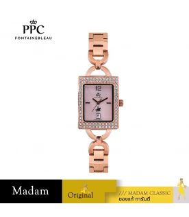 นาฬิกา PPC FONTAINEBLEAU PPC-EF04-RG DORÉE EF04  23 MM,ROSEGOLD	