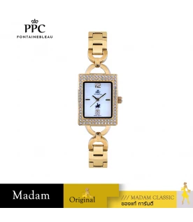 นาฬิกา PPC FONTAINEBLEAU  PPC-EF04-GD-WE DORÉE EF04  23 MM,GOLD / WHITE	