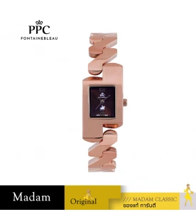 นาฬิกา PPC FONTAINEBLEAU PPC-EF24-RG-BR CANNES EF24  22 MM,ROSEGOLD / BROWN	
