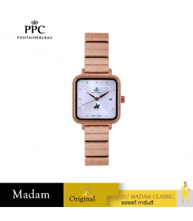 นาฬิกา PPC FONTAINEBLEAU PPC-EF21-RG-WE DORÉE EF21 24 MM,ROSEGOLD / WHITE	