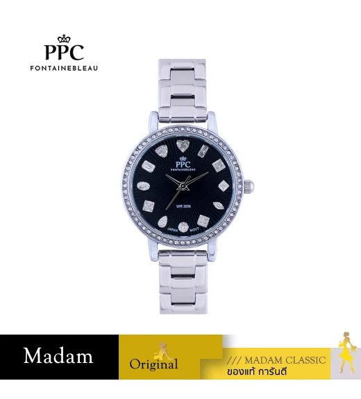 นาฬิกา PPC FONTAINEBLEAU PPC-EF05-BK ÉTOILE EF05 30 MM,BLACK นาฬิกา PPC FONTAINEBLEAU PPC-EF05-BK ÉTOILE EF05 30 MM,BLACK