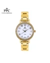 นาฬิกา PPC FONTAINEBLEAU PPC-EF05-GD-WE ÉTOILE EF05 30 MM,GOLD / WHITE	
