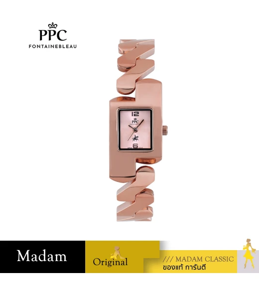 นาฬิกา PPC FONTAINEBLEAU PPC-EF24-RG CANNES EF24 22 MM,ROSEGOLD นาฬิกา PPC FONTAINEBLEAU PPC-EF24-RG CANNES EF24 22 MM,ROSEGOLD