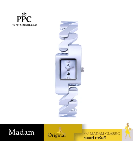 นาฬิกา PPC FONTAINEBLEAU PPC-EF24-WE CANNES EF24 22 MM,WHITE นาฬิกา PPC FONTAINEBLEAU PPC-EF24-WE CANNES EF24 22 MM,WHITE