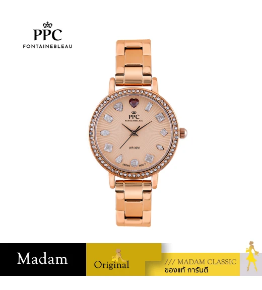 นาฬิกา PPC FONTAINEBLEAU PPC-EF05-RG ÉTOILE EF05 30 MM,ROSEGOLD นาฬิกา PPC FONTAINEBLEAU PPC-EF05-RG ÉTOILE EF05 30 MM,ROSEGOLD