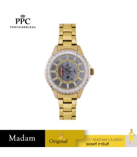 นาฬิกา PPC FONTAINEBLEAU PPC-EF18-GD-WE LER BRETON EF18 36 MM,GOLD / WHITE	