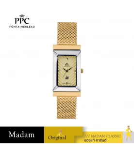 นาฬิกา PPC FONTAINEBLEAU PPC-EF22-GD DORÉE EF22 22 MM,GOLD	