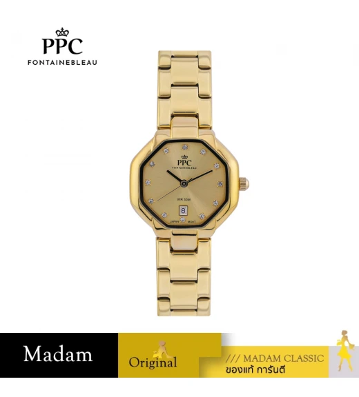 นาฬิกา PPC FONTAINEBLEAU PPC-EF02-GD PHILIP EF02 28 MM,GOLD นาฬิกา PPC FONTAINEBLEAU PPC-EF02-GD PHILIP EF02 28 MM,GOLD