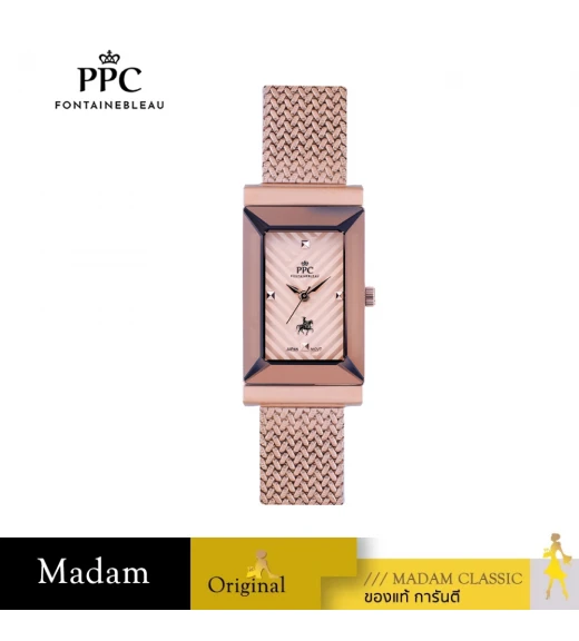 นาฬิกา PPC FONTAINEBLEAU PPC-EF22-RG DORÉE EF22 22 MM,ROSEGOLD
