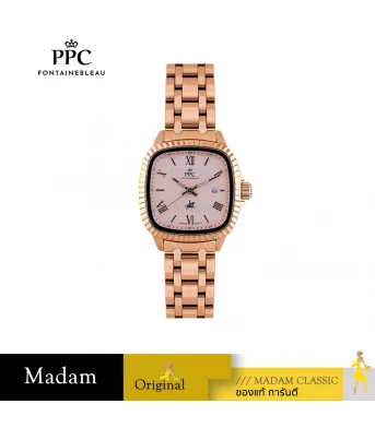 นาฬิกา PPC FONTAINEBLEAU PPC-EF14-RG DORÉE EF14 28 MM,ROSEGOLD	
