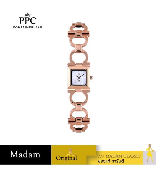 นาฬิกา PPC FONTAINEBLEAU PPC-EF23-RG-WE DORÉE EF23 23 MM,ROSEGOLD / WHITE นาฬิกา PPC FONTAINEBLEAU PPC-EF23-RG-WE DORÉE EF23 23 MM,ROSEGOLD / WHITE