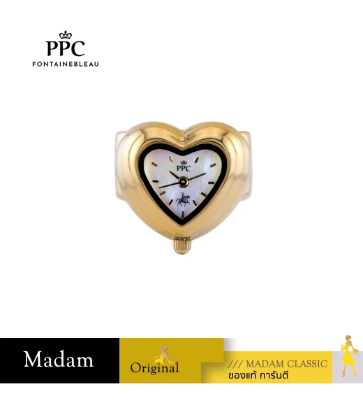 นาฬิกา  PPC FONTAINEBLEAU PPC-EH01-GD16 CANNES EH01 22.5 MM,GOLD	
