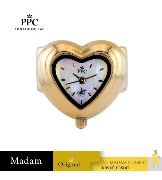 นาฬิกา PPC FONTAINEBLEAU  PPC-EH01-GD18 CANNES EH01 22.5 MM,GOLD	