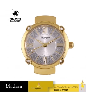 นาฬิกา US MASTER NEW YORK  USM-EC20-GD-WE DIANA EC20 20 MM,GOLD / WHITE	