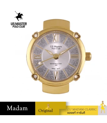 นาฬิกา US MASTER NEW YORK  USM-EC20-GD-WE DIANA EC20 20 MM,GOLD / WHITE	