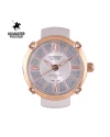 นาฬิกา US MASTER NEW YORK  USM-EC20-SRG-WE DIANA EC20 20 MM,SILVER ROSEGOLD / WHITE	