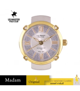 นาฬิกา US MASTER NEW YORK USM-EC20-SGD-WE DIANA EC20 20 MM,SILVER GOLD / WHITE	
