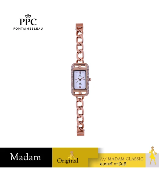 นาฬิกา PPC FONTAINEBLEAU PPC-EF19-RG-WE DORÉE EF19 20.5 MM,ROSEGOLD / WHITE	