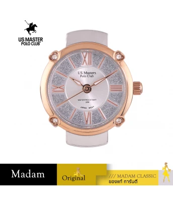 นาฬิกา US MASTER NEW YORK  USM-EC20-SRG-WE DIANA EC20 20 MM,SILVER ROSEGOLD / WHITE	