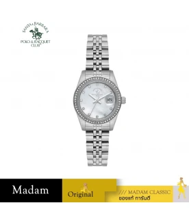 นาฬิกา SANTA BARBARA POLO & RACQUET CLUB SB.4.10015 UNIQUE LADIETS SB.4.10015 26*33 MM,WHITE