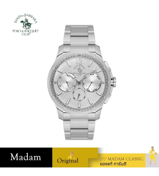 นาฬิกา SANTA BARBARA POLO & RACQUET CLUB SB.1.10537 LEGEND GENTS SB.1.10537 43*52 MM,WHITE	