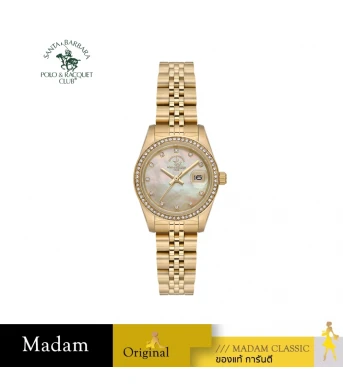 นาฬิกา SANTA BARBARA POLO & RACQUET CLUB SB.4.10015 UNIQUE LADIETS SB.4.10015 26*33 MM,GOLD	