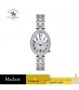 "นาฬิกา SANTA BARBARA POLO & RACQUET CLUB SB.1.10613  UNIQUE LADIES SB.1.10613  26.5*40 MM,WHITE"	